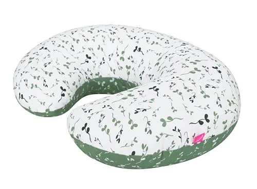 Mother hood Stillkissen ergonomisch, Öko-Tex Standard 100, grüne Zweige