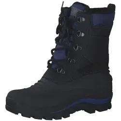 CMP Boys KHALTO Snow Boot, Black Blue, 41 EU