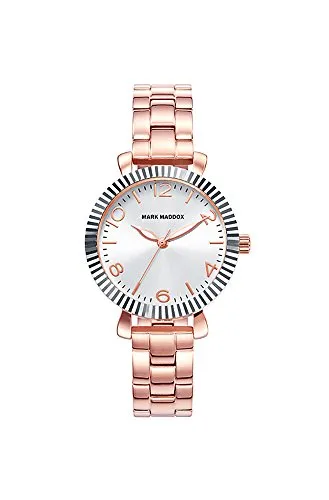 MARK MADDOX Mod. MM7016-13 Uni Damenarmbanduhr - Elegante Damenarmbanduhr mit Quarzwerk, wasserdicht bis 3 ATM und robustem Mineralglas – perfekt für jeden Anlass.
