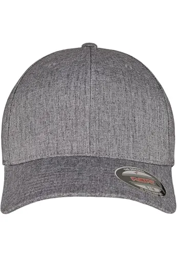 Flexfit HEATHERLIGHT Cap,Melange Dark Grey S/M
