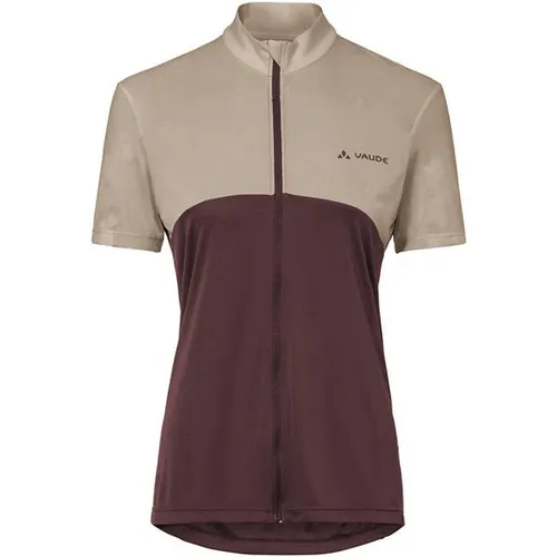 Vaude Damen Matera FZ Trikot XL - Rot - Atmungsaktives Slim-Fit Trikot für Rennradfahrerinnen, bietet schnellen Feuchtigkeitstransport und optimale Bewegungsfreiheit für ein angenehmes Fahrgefühl.