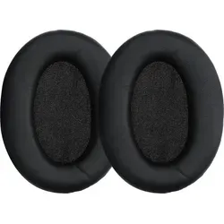 kwmobile 2x Ohr Polster für Sony WH-1000XM3 Ohrpolster - Ersatz Ohrpolster - Kopfhörer Ersatzteile - Kopfhörer Ersatzpolster für Over Ear Headp... - Schwarz