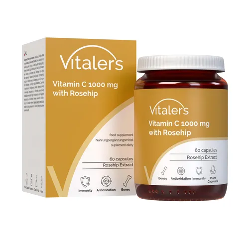 Vitaler's Vitamin C mit Hagebutte 1000 mg