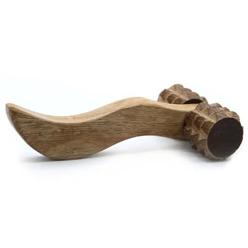 Ancient Wisdom Massage Tool - Ribbed Hand Roller