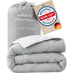 Welldora OPTICLIMA Allergiker Bettdecke - Bettdecken für Allergiker mit innovativer Klimatechnologie, antibakterieller Mikrofaser und 100% recyceltem Material für gesunden, erholsamen Schlaf.