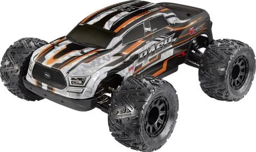 Reely Bash 6S Brushless Monstertruck 1:8 RC Modellauto - RC-Modelle mit 2000 KV Brushless-Motor, Allradantrieb und bis zu 90 km/h Geschwindigkeit – perfekt für Offroad-Abenteuer!