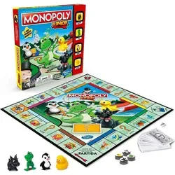 Hasbro Monopoly Junior Spiel In Portugiesisch Mehrfarbig Mehrfarbig One Size