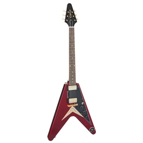 Epiphone Flying V Ruby Red Metallic E Gitarre