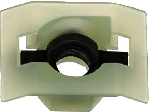 Restagraf Käfigmutter M6 – 1.00 – Polyamid und Stahl – Montage ohne Lötarbeiten – Metallbefestigung für Karosserie, Halterung oder Panel – Referenznummer: 1146 – Beutel mit 12 Stück