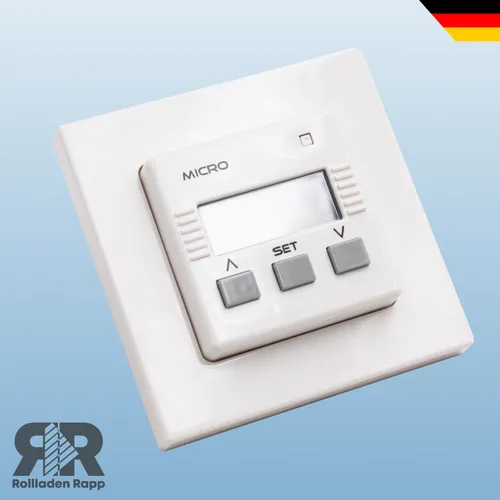 Zeitschaltuhr Typ MICRO für Rolladen Rollladen weiß Zeitschalter Schalter NEU