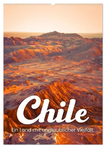 Sf Sf | Chile - Wandkalender 2026 - Entdecken Sie die Vielfalt Chiles mit diesem kunstvollen Wandkalender. 14 Seiten voller beeindruckender Landschaften von den Anden bis zur Atacama-Wüste, ideal für Reisefans und Kunstliebhaber.