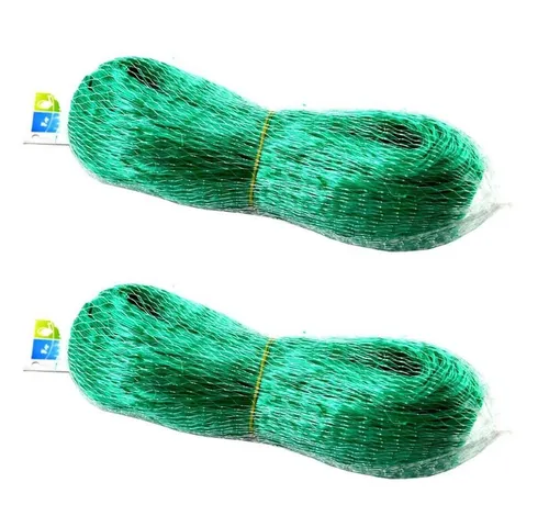 HAC24 Laubschutznetz Vogelschutznetz Vogelnetz Teichnetz Laubnetz Pflanzenschutznetz (2-St), 4 x 5 m Maschenweite 20x20 mm