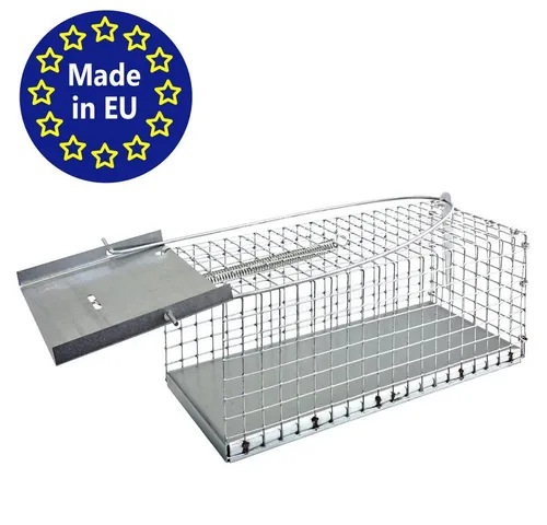 Petigi Lebendfalle Lebendfalle Tierfalle Mäusefalle Mausefalle Rattenfalle 27x11x11 cm