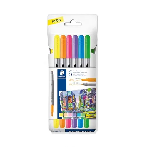 STAEDTLER 3200 Doppelfasermaler 