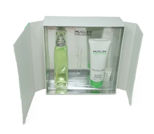 Thierry Mugler Cologne Eau de Toilette Spray 100 ml + Body Shower Geschenkset - Erleben Sie den frischen Duft von Thierry Mugler in diesem Geschenkset mit Eau de Toilette und Body Shower. Perfekt für die tägliche Pflege und ein besonderes Geschenk für jeden Anlass.