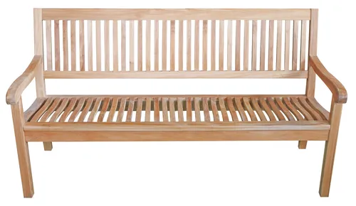 Premium Teak Gartenbank Kingsbury - 3 Größen wählbar - Hochwertige Gartenbank aus Teakholz, ideal für Innen- und Außenbereich. Erhältlich in 120 cm, 150 cm und 180 cm. Genießen Sie stilvolle Entspannung im Garten!