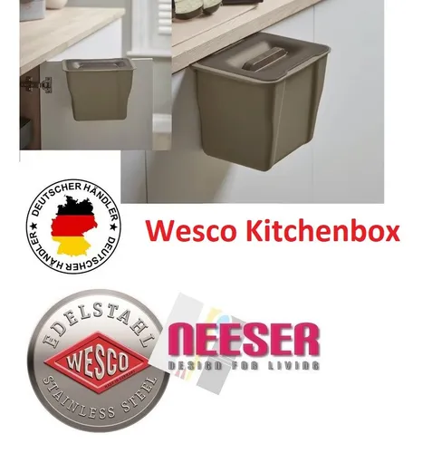 Kitchen Box Abfallsammler für Drehtüren, anthrazit - Praktisches Abfallsystem für Drehtüren, platzsparend und ideal für eine ordentliche Küchenorganisation.