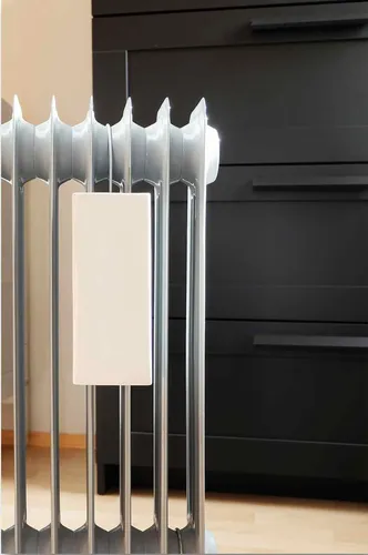 Keramik-Verdunster Weiß Glatt für Heizkörper