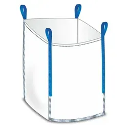 BIG BAG oben offen 1500 kg Tragkraft, 90 x 90 x 90 cm – 10 Stück - Der BIG BAG oben offen mit 1500 kg Tragkraft eignet sich ideal für Schüttgüter. UV-beständig, mit 4 Hebeschlaufen für einfachen Transport. Perfekt für effiziente Volumenverwendung und langlebig im täglichen Einsatz.