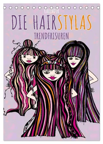Bettina Roth ROTH-Design | Die HAIRSTYLAS Trendfrisuren (Tischkalender 2026...
