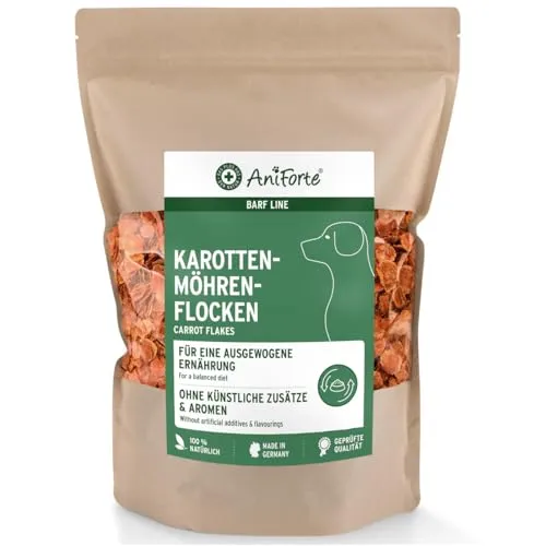 Produktbild AniForte Barf Zusatz Hund Karottenflocken 1kg