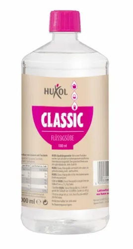 Huxol Classic Flüssigsüße| 1L Vorratsgröße | Cyclamat Saccharin Neotam| Süßstoff | vegan | Laktosefrei | Glutenfrei | Halal | kalorienarm | Ideal zur Zubereitung von Desserts, Obstsalaten, Smoothies,…