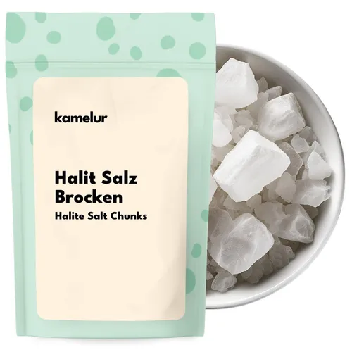 5 x 1kg Kubisches Halit Salz grob, Salz Brocken ohne Zusätze 3,77 EUR/kg