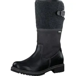 Tamaris Damen Stiefel Leder schwarz 37 von Tamaris