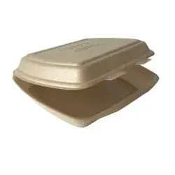 Papstar Menübox mit Klappdeckel 88586 – 25 Stück - Praktische Menübox mit Klappdeckel, perfekt für den Außerhausverkauf. Ideal für die sichere Aufbewahrung und den Transport von Speisen.