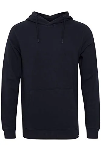 Indicode Kenal Herren Kapuzenpullover Hoodie - Navy XL - Kapuzenpullover für Herren aus nachhaltiger Baumwolle, bietet hohen Tragekomfort und ist perfekt für Freizeit, Sport oder Arbeit.