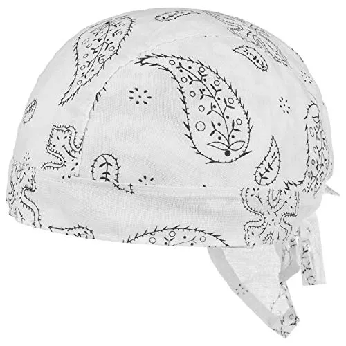 Lipodo Classic Pattern Kinderbandana Kopftuch Baumwolle Kinder Frühjahr Sommer weiß One Size
