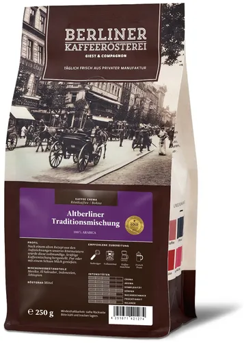 Berliner Kaffeeroesterei DE Altberliner Traditionsmischung 1070852