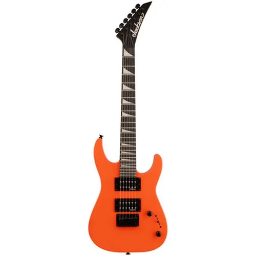 Jackson JS Series Dinky Minion JS1X Safety Orange - Gitarren, kompakte Größe für optimale Spielbarkeit, ausgestattet mit kraftvollen Humbuckern für einen satten Sound in auffälligem Safety Orange.