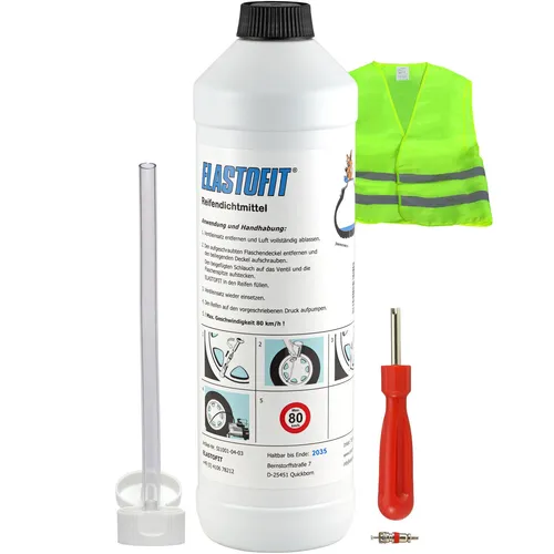 ELASTOFIT® 700ml Plus Reifendichtmittel Dichtmittel für Reifenpannenset MHD 2035