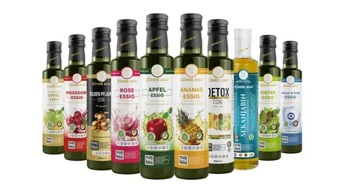 Zühre Ana® Essig Rein natürlich: Fermentiert, ohne Zusätze, ohne Konservierungsstoffe, Unterstützt die Verdauung, stärkt das Immunsystem auf natürliche Weise