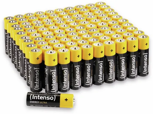 Intenso Energy Ultra AA Mignon LR6 Alkaline Batterien 100er Pack