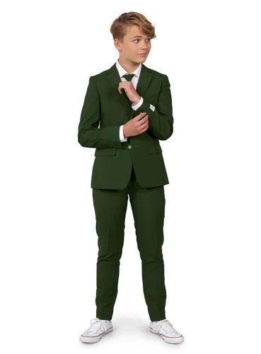 Teen Glorious Green Anzug für Jugendliche in grün von OppoSuits