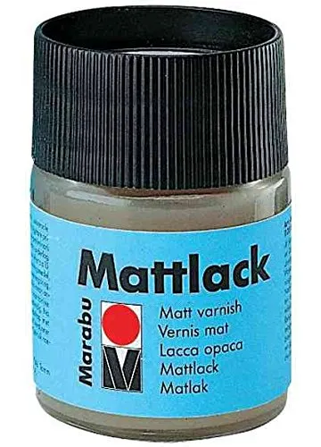 Marabu Mattlack, matt, 50 ml, im Glas VE = 1