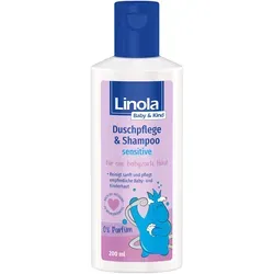 Linola Baby & Kind Duschpflege & Shampoo sensitive 200 ml von Dr. Wolff