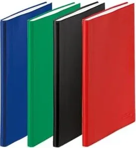 Herlitz Taschenkalender A6 Folie fs 2026 - Praktischer A6 Taschenkalender 2026 mit schützender Folie, ideal für die Planung in Schule, Beruf und Freizeit.