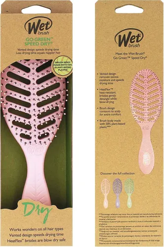 The Wet Brush Bürste The Wet Brush Go Green Speed Dry Pink 1St