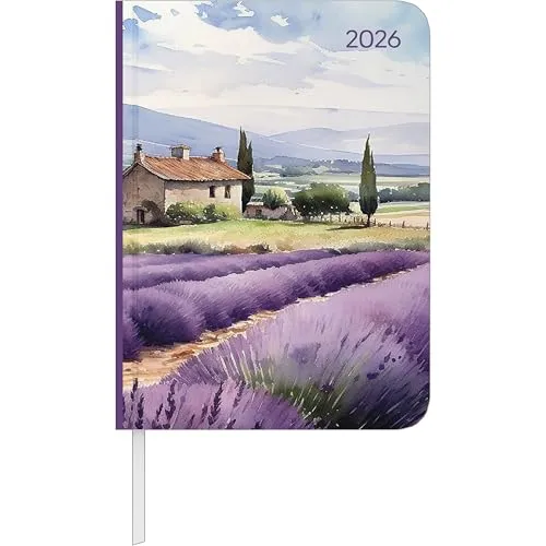 Alpha Edition Daily Journal Aquarelle 2026 – Kompakter Buchkalender A6