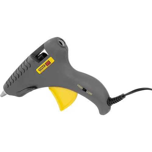 Stanley GR25 Heißklebepistole - Heißklebepistole mit DualMelt-Technologie, ideal für schnelle und präzise Klebearbeiten in Haushalt und Bastelprojekten.