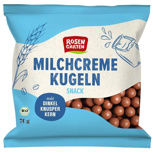Milchcreme Kugeln Snack 70g | ROSENGARTEN