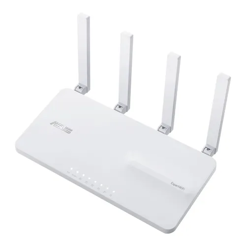 ASUS ExpertWiFi EBR63 AX3000 - WiFi 6 All-in-One Access Point mit Router und Switch, unterstützt bis zu 5 SSIDs für flexible Netzwerksicherheit und Anpassung