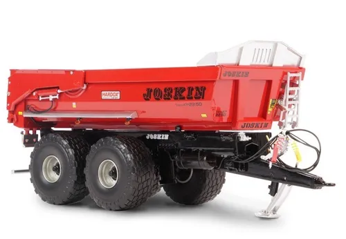 UNIVERSAL HOBBIES - JOSKIN Trans-KTP 22/50 2-Achs-Kipper Red Edition - Detailgetreues 1:32 Modell des JOSKIN Kippers, robust aus Metall und Kunststoff, ideal für Sammler und Liebhaber von maßstabsgetreuen Fahrzeugen.