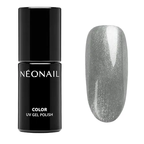 NÉONAIL UV Nagellack 7,2 ml - Silber - Silver Sheen - NÉONAIL Farben - UV Lack - Gel Nägel - Nageldesign