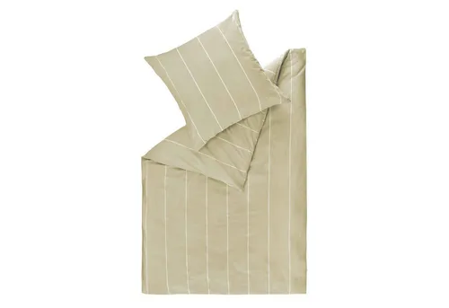 Esprit Bettwäsche HARPLINES Renforcé 155x220 cm in beige von Esprit