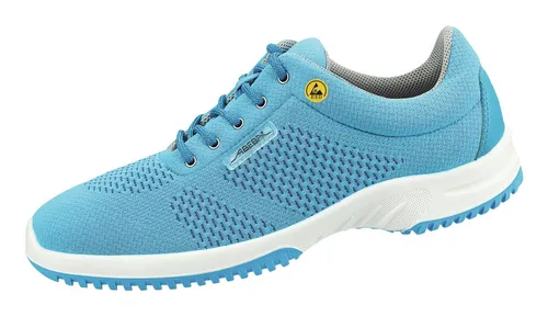 Abeba Berufsschuh Uni 6 blau, Größe 43 - Halbschuhe, rutschfeste Sohle für optimalen Halt im Beruf und den ganzen Tag bequem tragen.