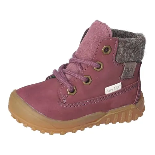 Pepino Stiefelette Leder/Textil für Kinder - Stiefel aus strapazierfähigem Leder und Textil, ideal für aktive Kinder. Bietet sicheren Halt und hält die Füße warm, perfekt für Spiel und Lernen.